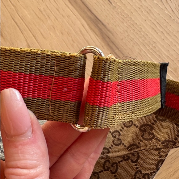 Gucci Beige/Brown Monogram Canvas Visor main image 5